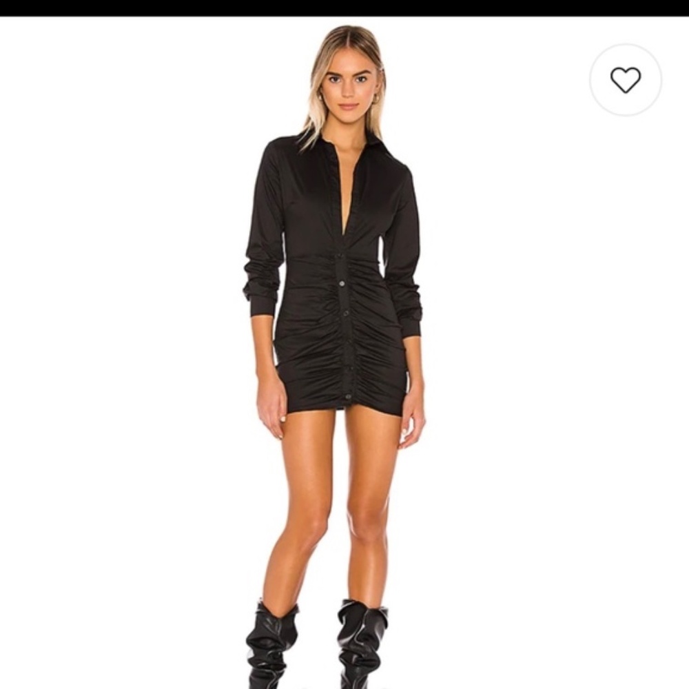 Revolve Superdown Button Up Mini Dress - image 1